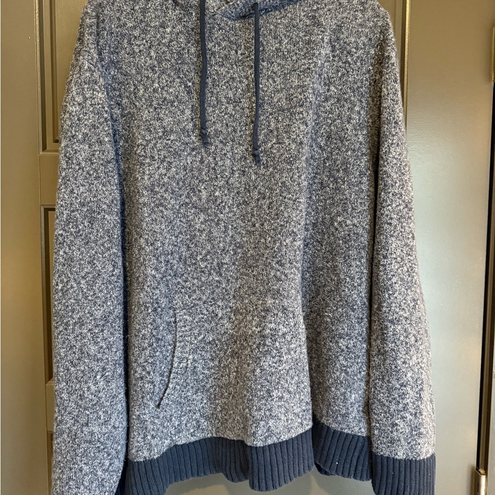 Old Navy Heathered Gray Hoodie